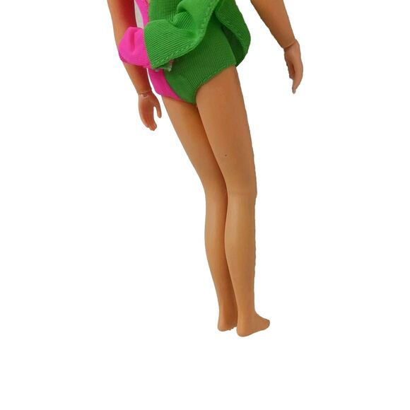 1969 Living Skipper Doll Mattel Golden Blonde Swimsuit Beautiful HAIR EYELASHES - Picture 9 of 16